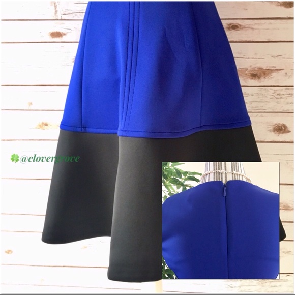 NWOT Calvin Klein Color Block Dress 2 - Picture 6 of 9